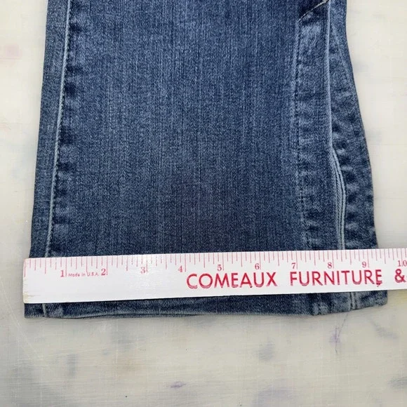 Judy Blue Blue Slim Boot Jeans Size 9/29 (28x30) Blue Medium Wash High Rise - Picture 14 of 16